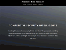 Tablet Screenshot of breakingbits.com